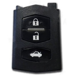 Mazda 2 (DE) /  6 Car Key P/N: GS1F-67-5RYA  433 Mhz  3 buttons