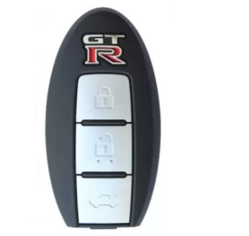 Nissan GT-R R35 Car Key P/N:  285E3JF50D  433 Mhz 3 buttons